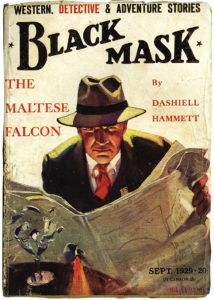 Portada de la revista Black Mask (número de septiembre de 1929)